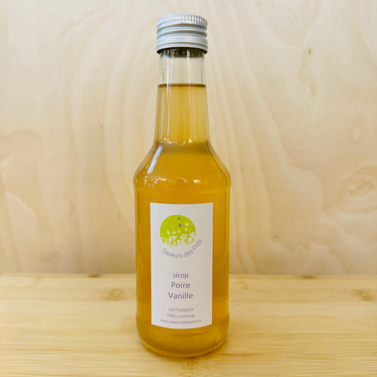 Sirop de poire vanille