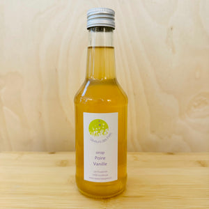 Sirop de poire vanille