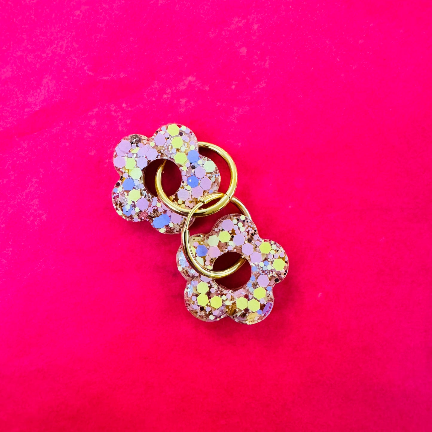 Boucles d'oreilles fleurs