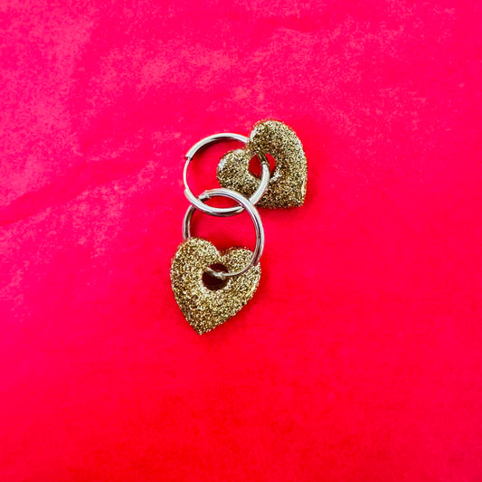Boucles d'oreilles coeur