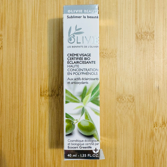 Crème BIO olive : olive beauty BIO