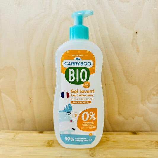 Gel lavant 2 en 1 ultra doux bébé BIO