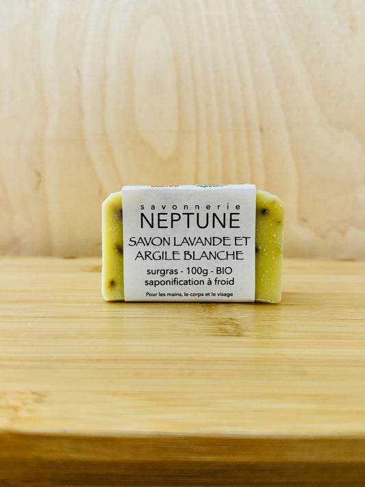 Savon lavande et argile blanche BIO