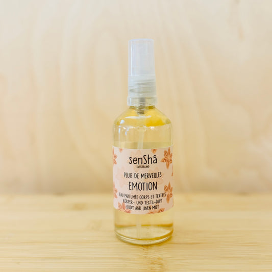 Eau parfumée "émotion"