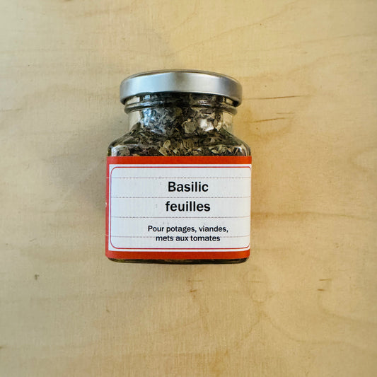 Basilic feuilles
