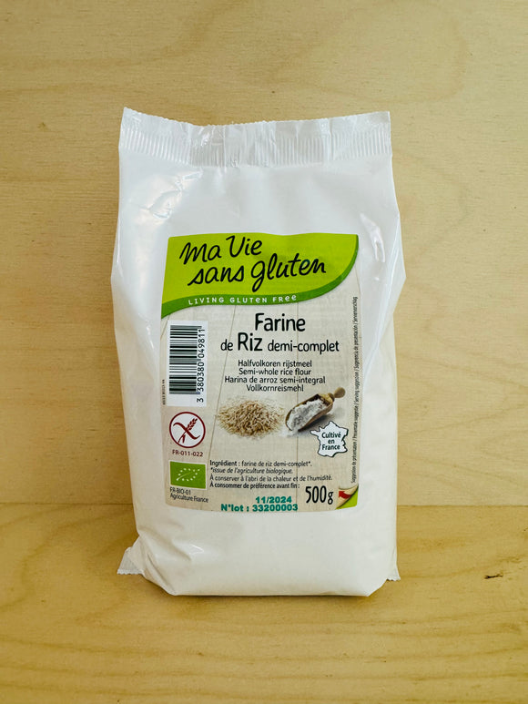 Farine de riz demi-complet BIO