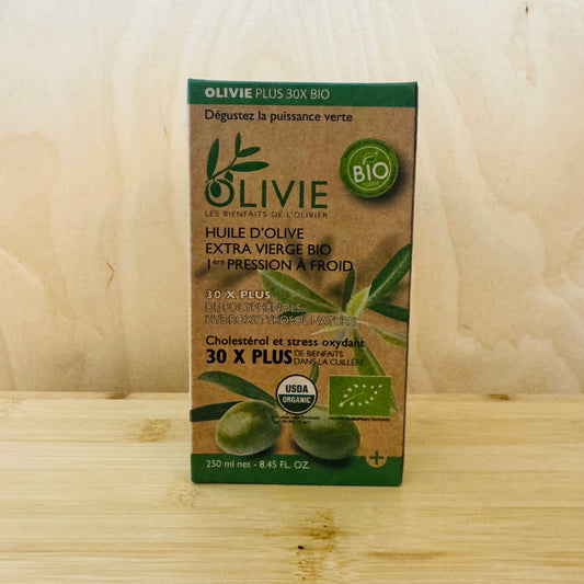 Huile d'olive extra vierge BIO riche en polyphénols