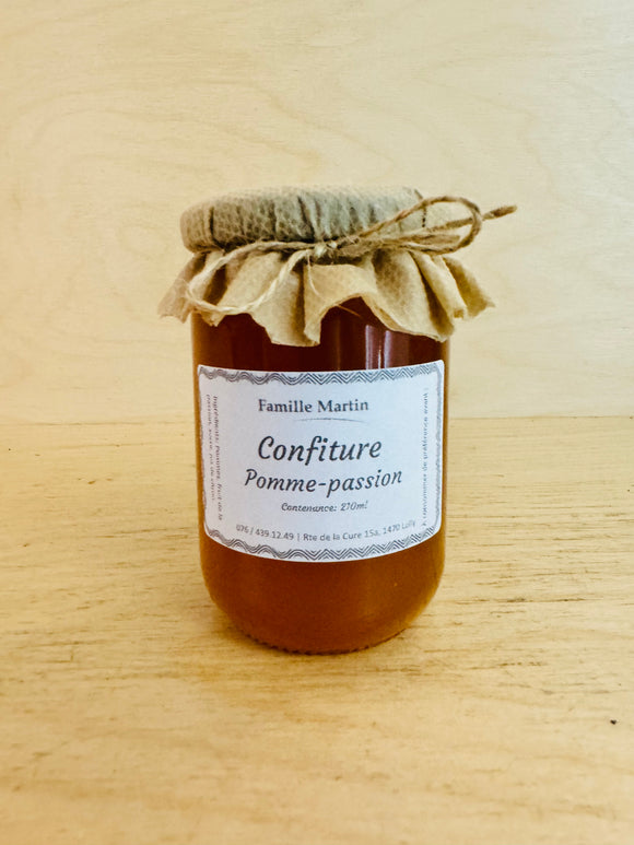 Confiture pomme-passion