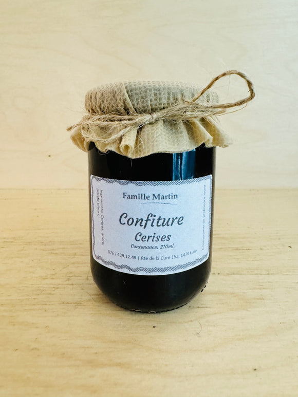 Confiture cerises