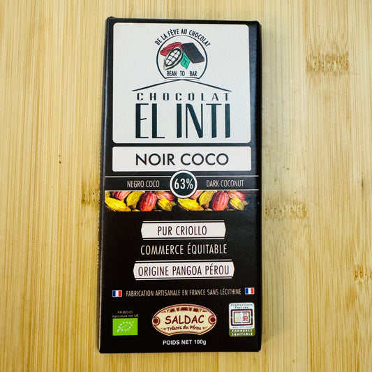 Chocolat noir coco 63% BIO
