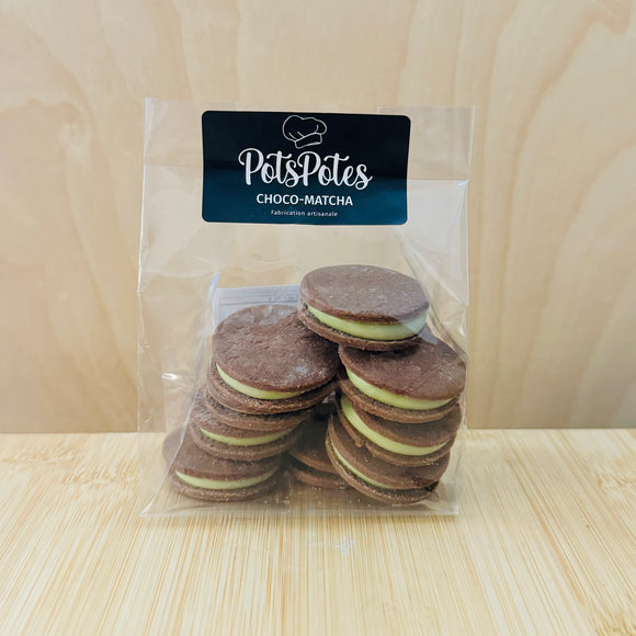 Biscuits choco-matcha