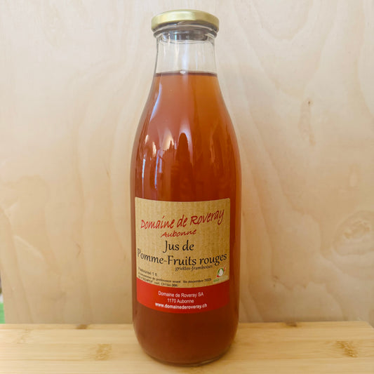 Jus de pomme - fruits rouges BIO (1l)