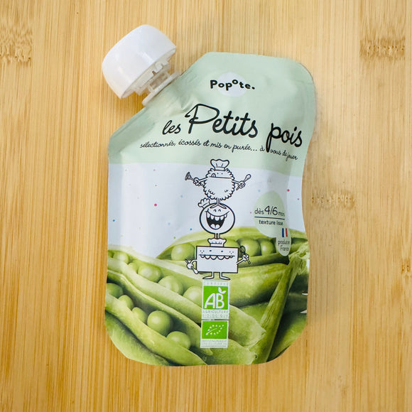 Purée lisse petits pois BIO