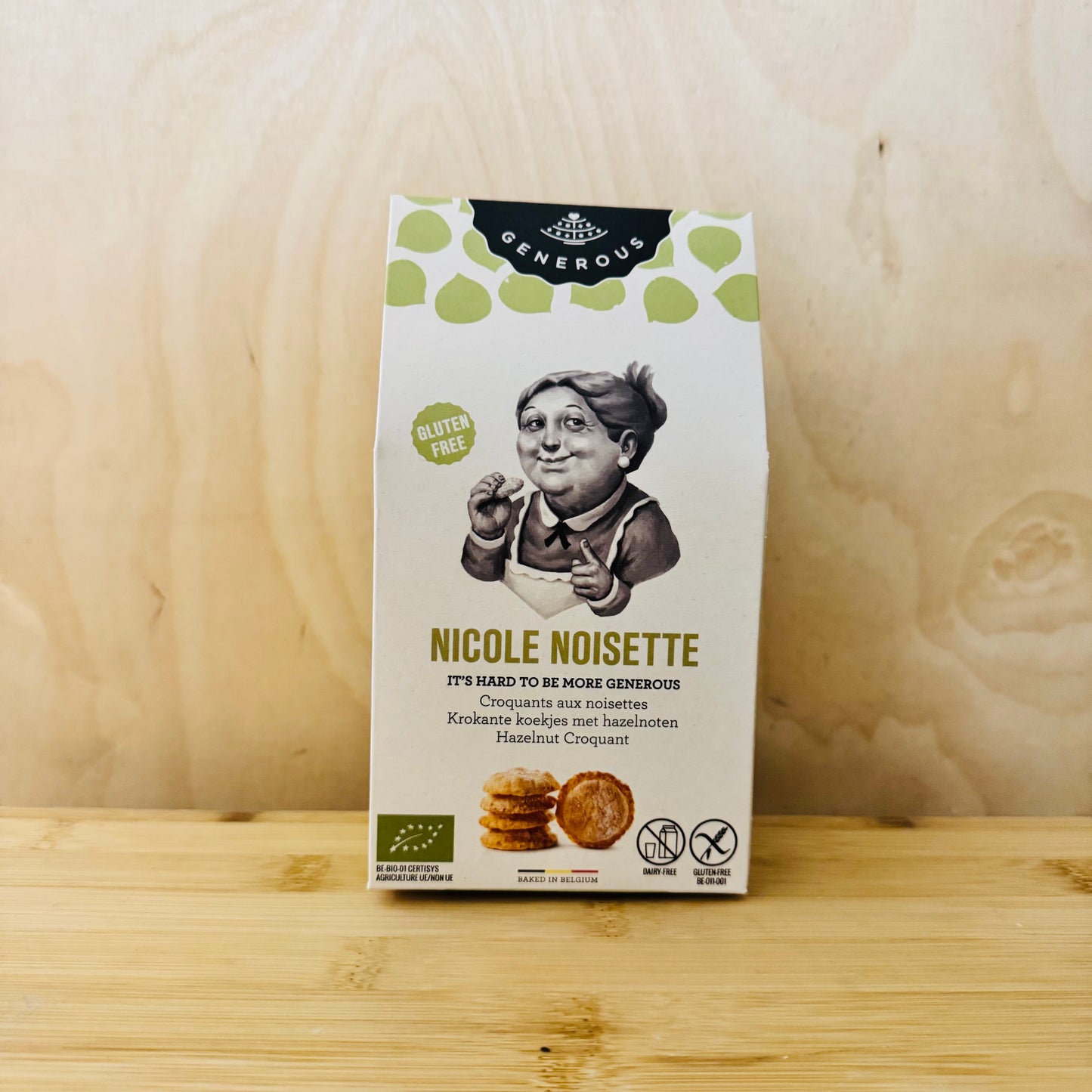 Croquants aux noisettes BIO (sans gluten)