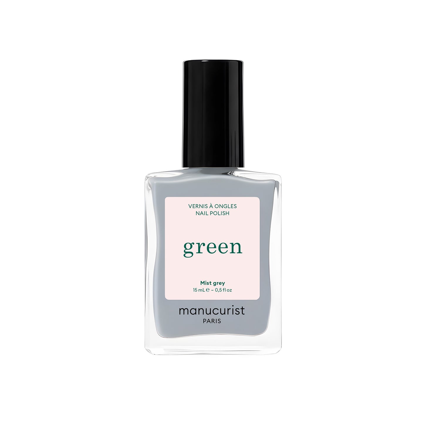 Vernis à ongles gamme Green™ bleu aux sous-tons gris (mist grey)