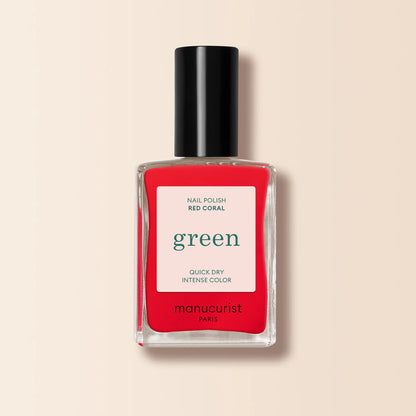 Vernis à ongles gamme Green™ rouge corail (red coral)