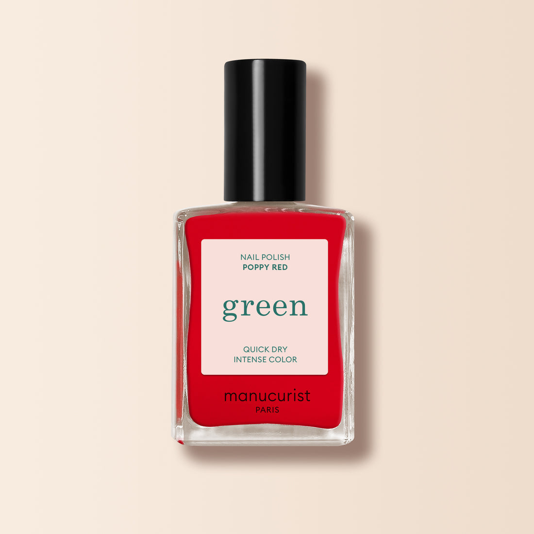 Vernis à ongles gamme Green™ rouge vif orangé (Poppy Red)