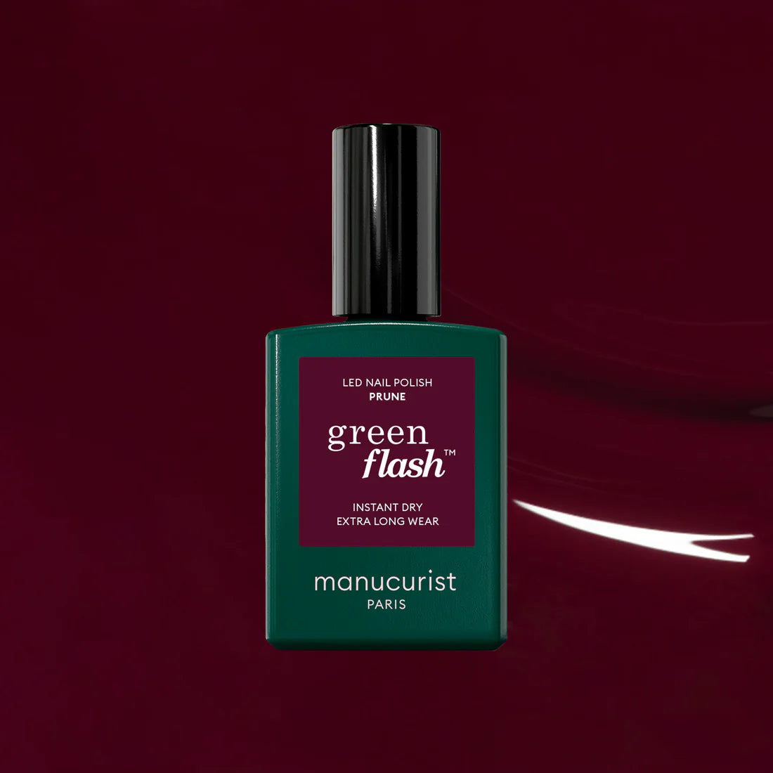 Vernis à ongles semi-permanent bordeaux lie de vin (Prune)