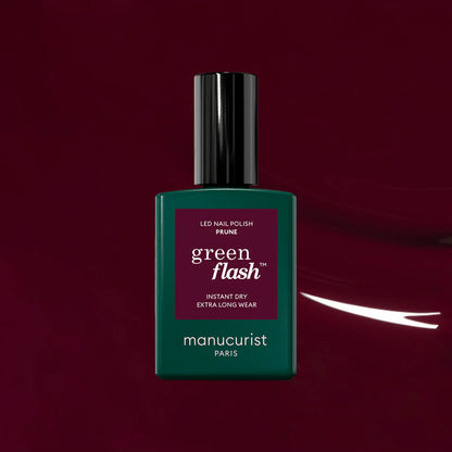 Vernis à ongles semi-permanent bordeaux lie de vin (Prune)
