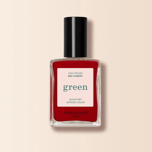 Vernis à ongles gamme Green™  rouge cerise intemporel (Red Cherry)