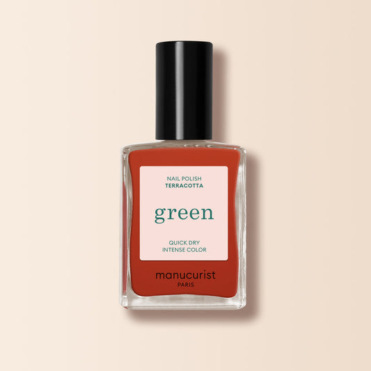 Vernis à ongles gamme Green™ rouge terre brûlée (Terracotta)