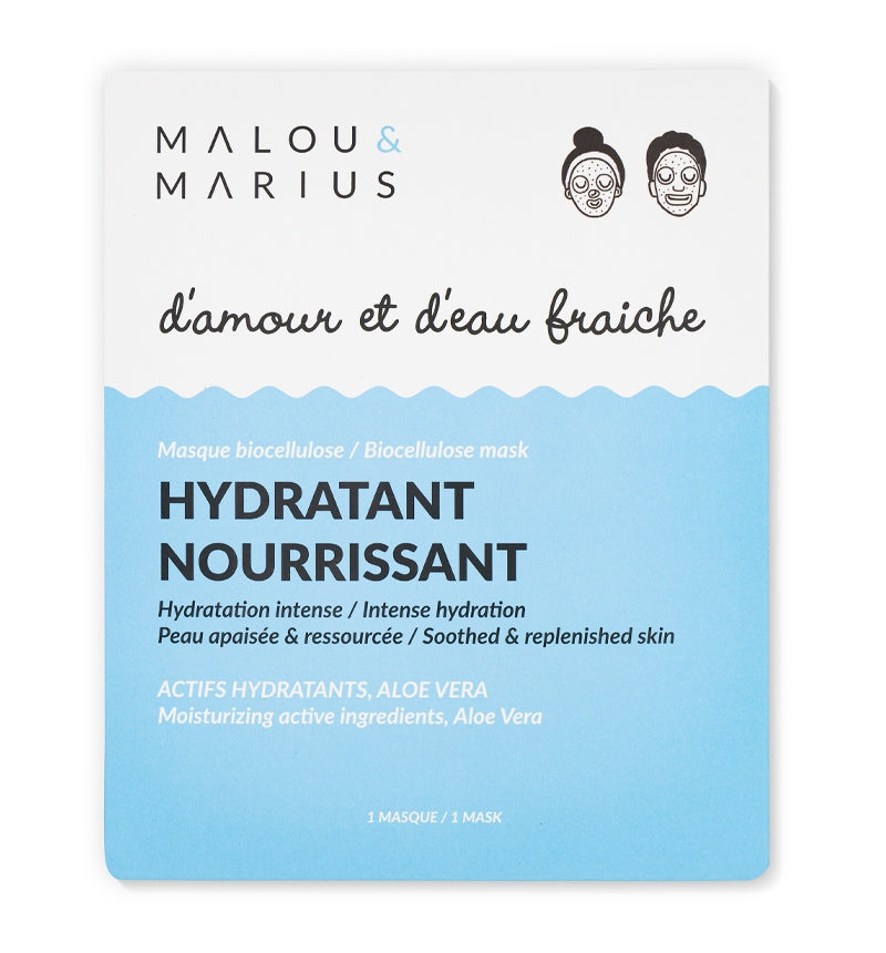 Masque BIO cellulose hydratant et nourrissant