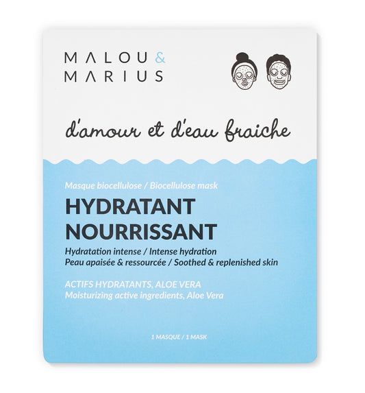 Masque BIO cellulose hydratant et nourrissant