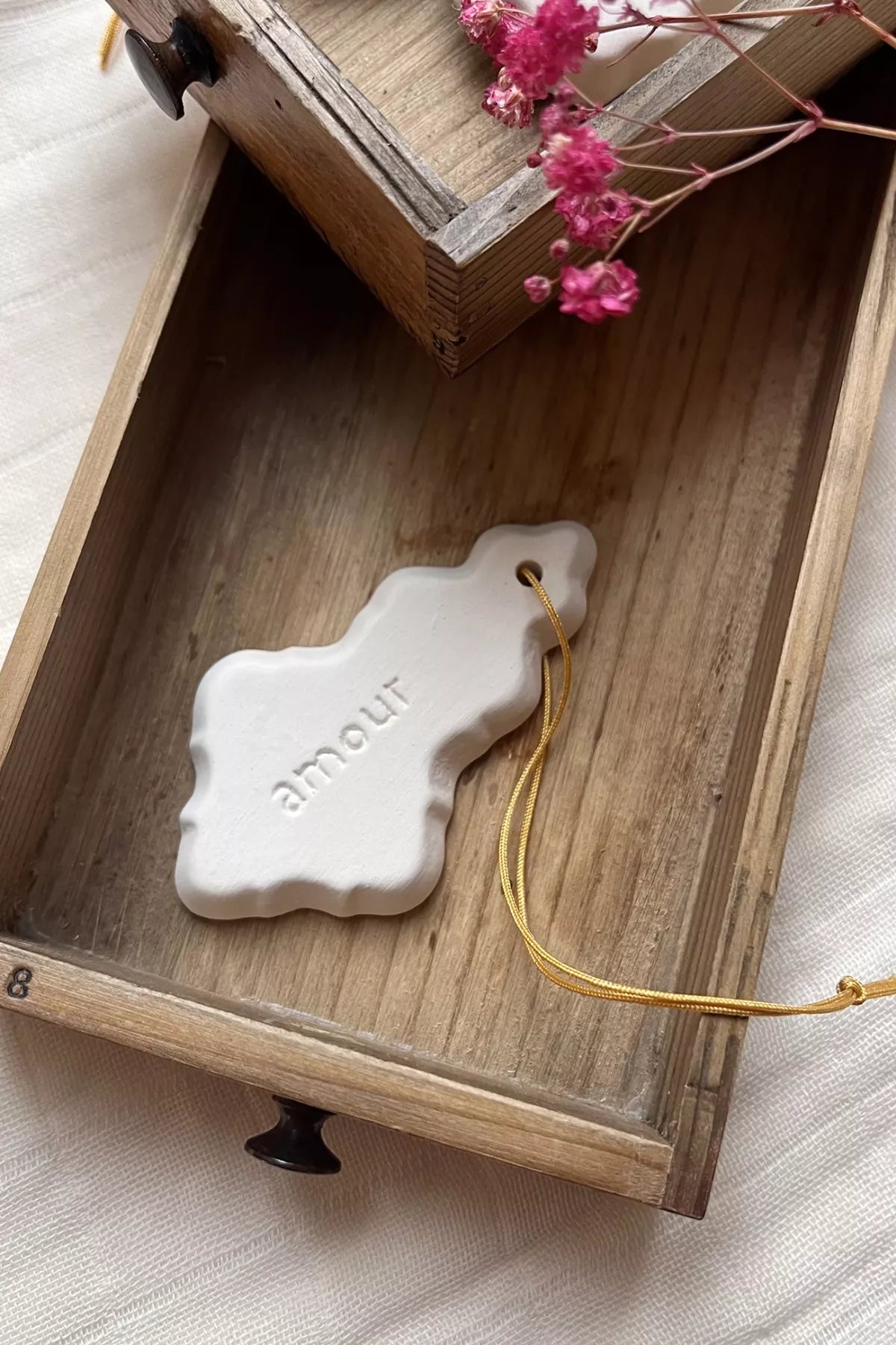 Pampille porte-bonheur Amour