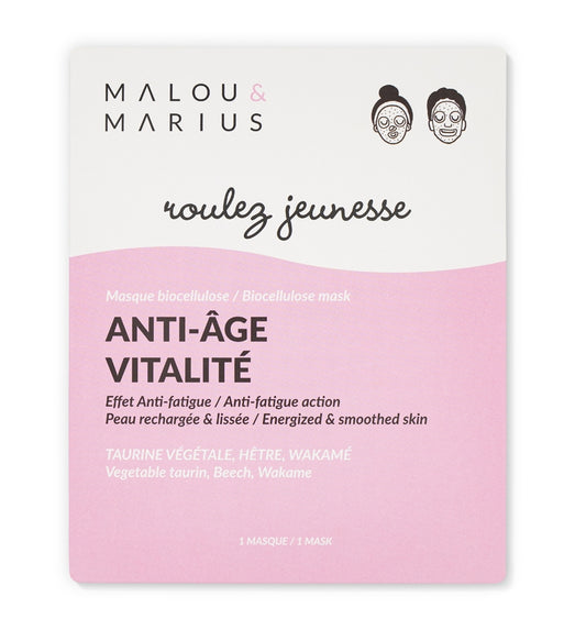 Masque BIO cellulose anti-âge et vitalité