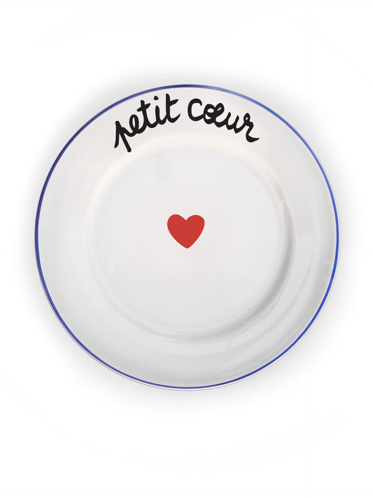Assiette "petit cœur"
