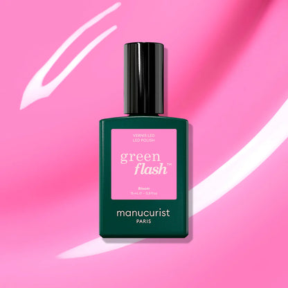 Vernis à ongles semi-permanent rose néon (bloom)