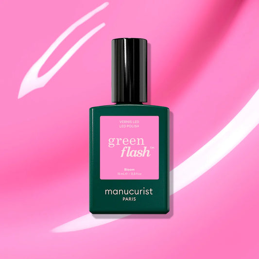 Vernis à ongles semi-permanent rose néon (bloom)