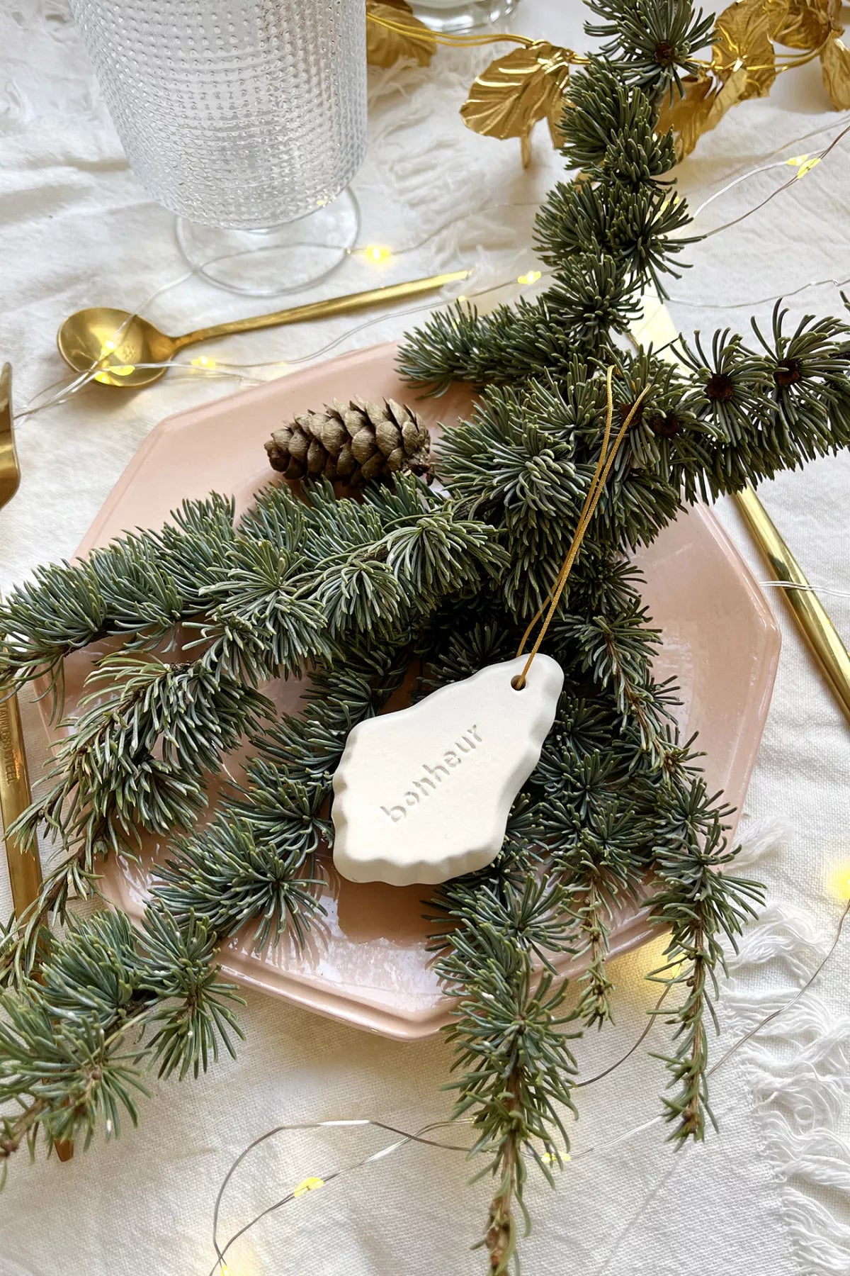 Pampille porte-bonheur Bonheur
