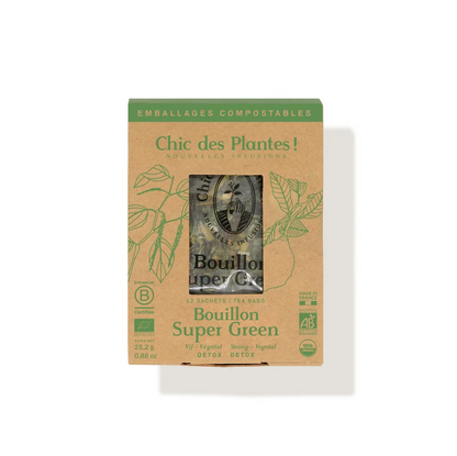 Bouillon super green BIO - détox