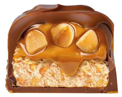 Barre de cacahuètes caramélisées BIO