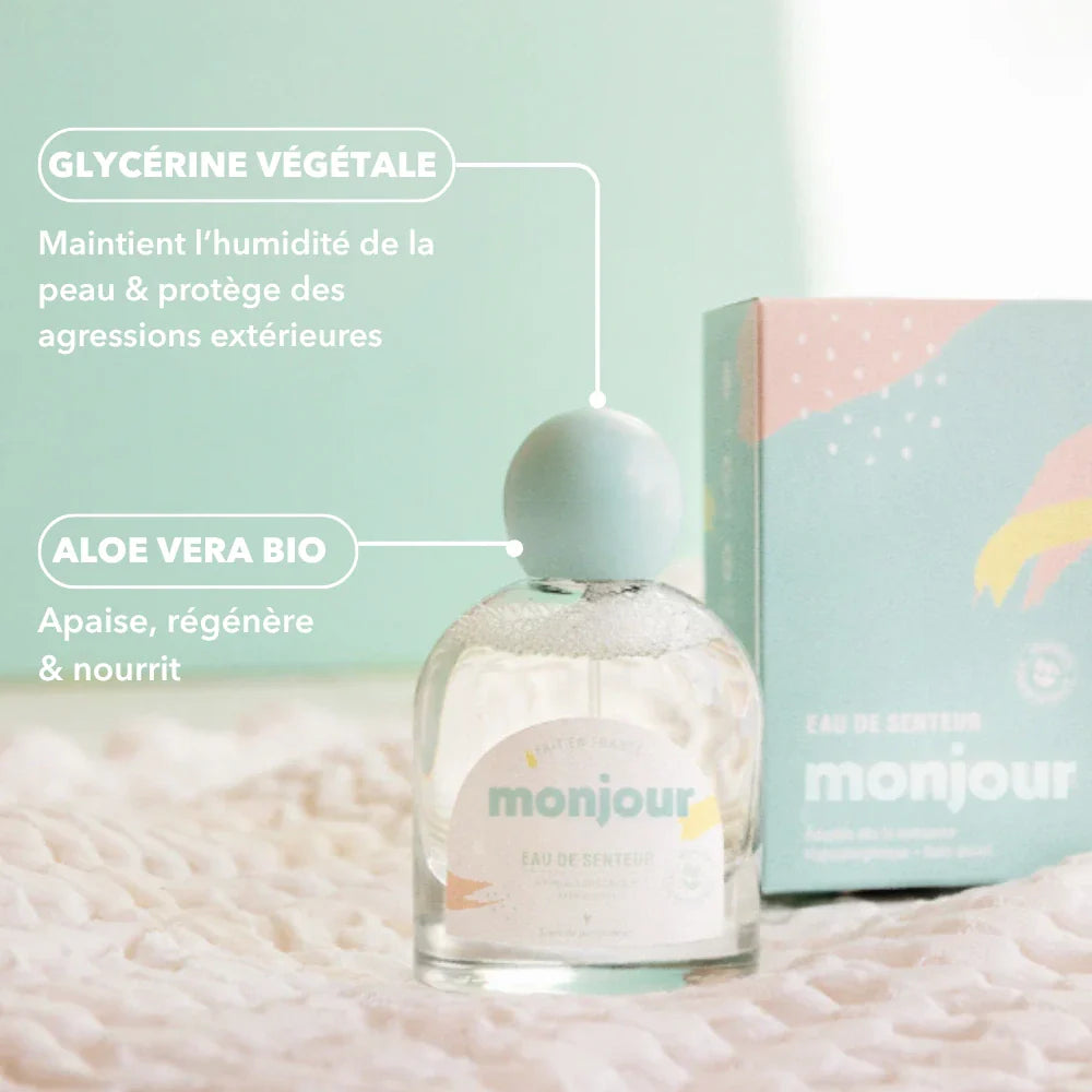 Eau de senteur dès la naissance