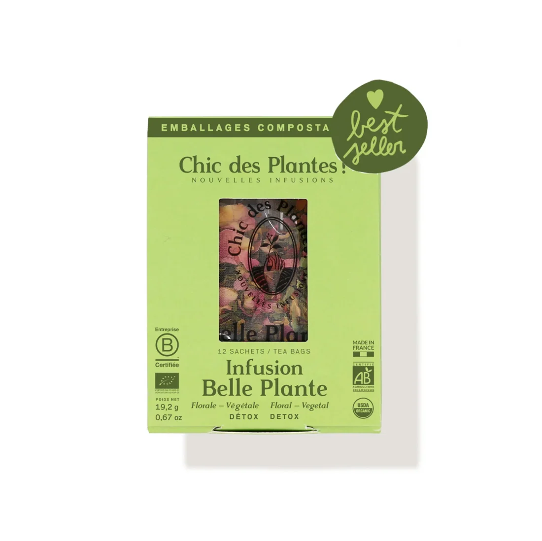 Infusion détox  BIO - belle plante