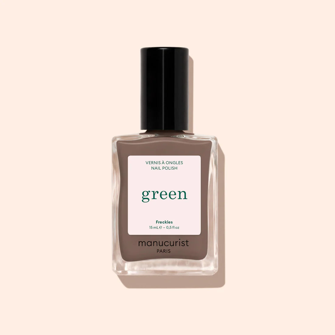 Vernis à ongles gamme Green™ marron aux sous-tons froids (freckles)