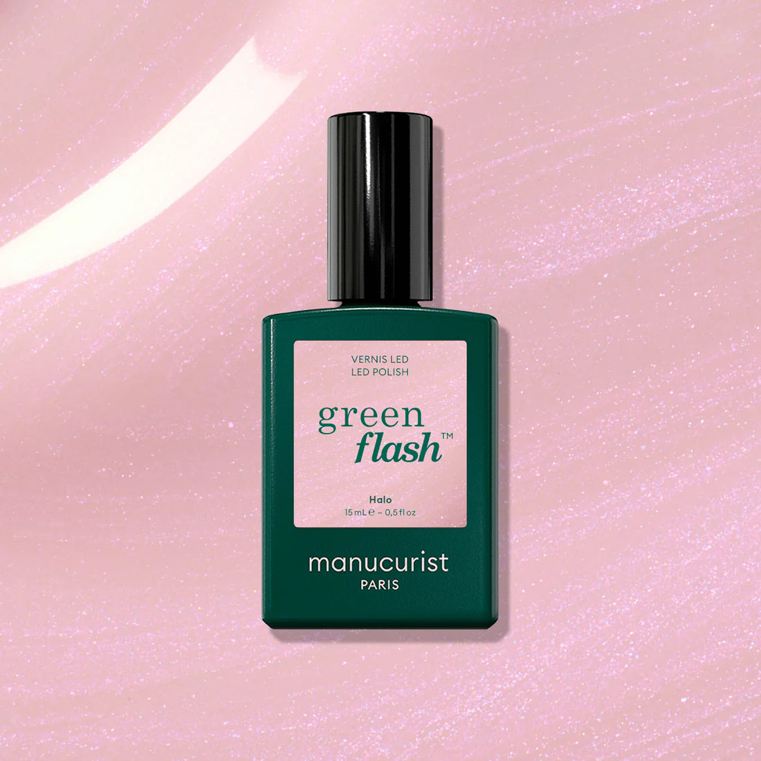 Vernis à ongles semi-permanent mauve laiteux (halo)