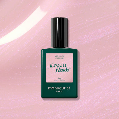Vernis à ongles semi-permanent mauve laiteux (halo)