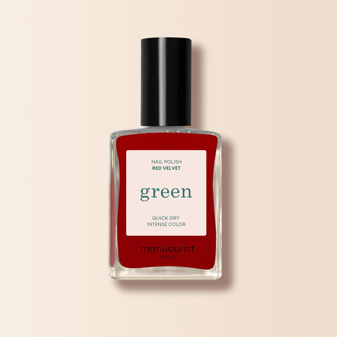 Vernis à ongles gamme Green™ rouge velours profond (red velvet)