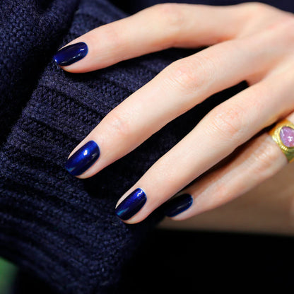 Vernis à ongles gamme Green™ bleu nuit irisé (Dark Nigth)
