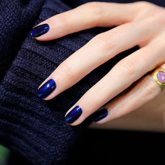 Vernis à ongles gamme Green™ bleu nuit irisé (Dark Nigth)
