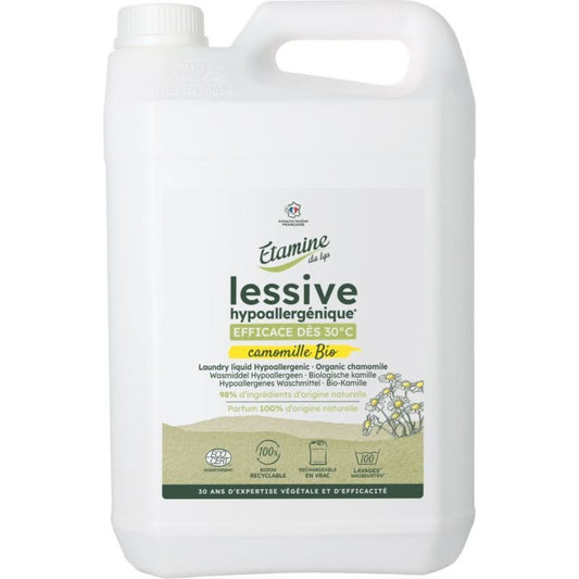 Lessive liquide hypoallergénique 5l