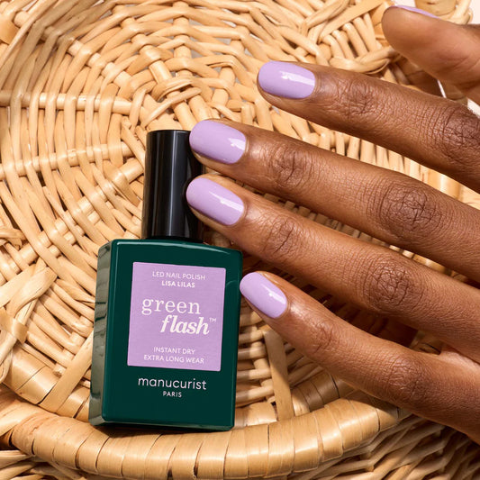 Vernis à ongles semi-permanent lilas (lisa lilas)