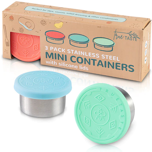 Lot de 3 mini contenants 50ml
