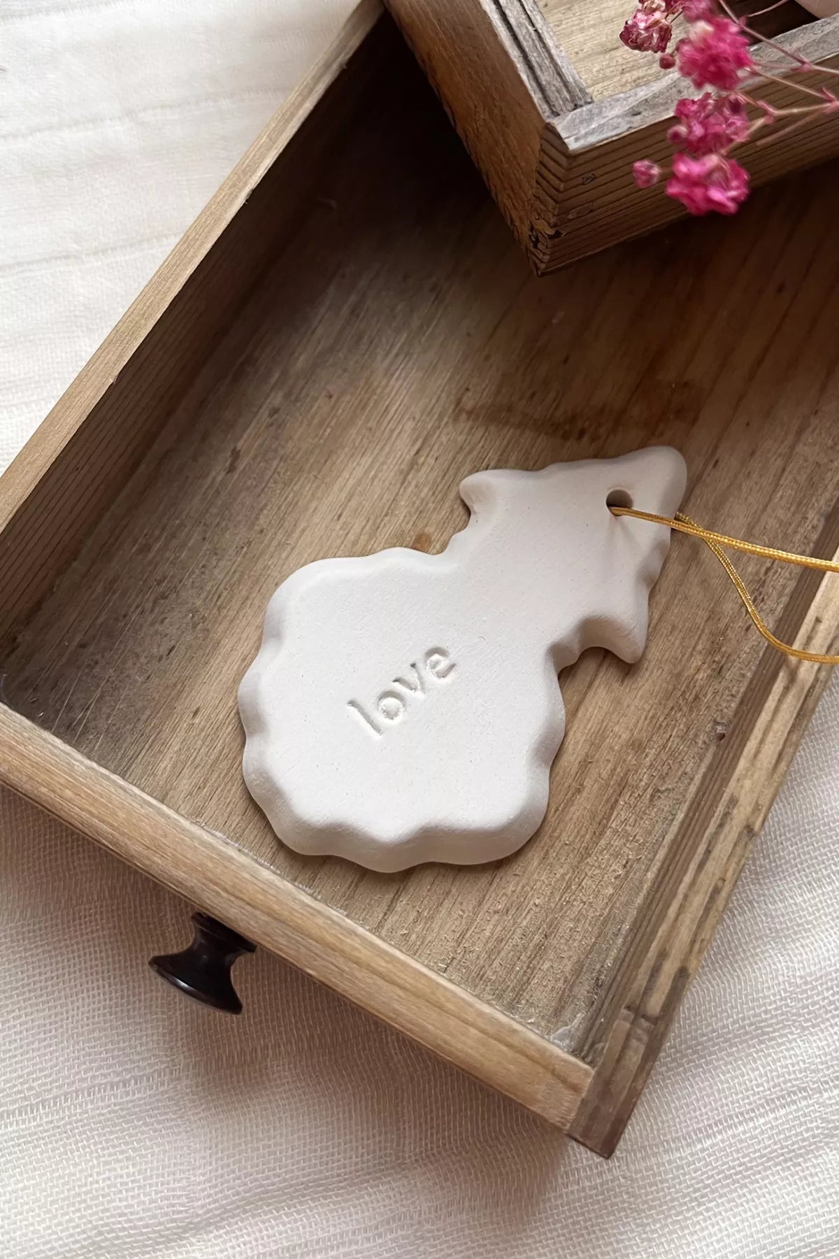 Pampille porte-bonheur Love