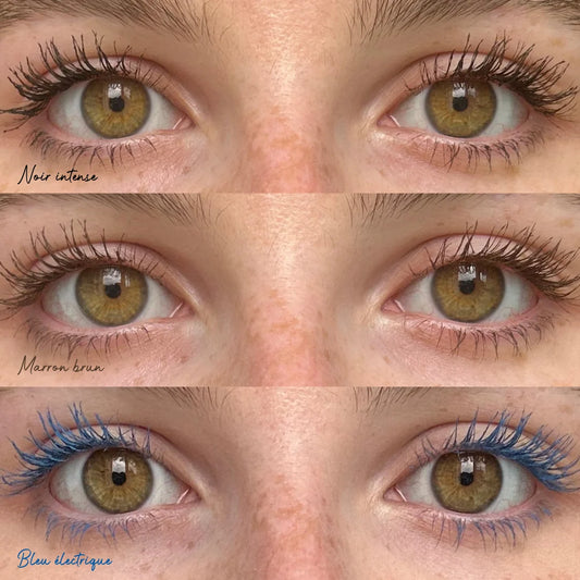Mascara marron - booster de cils