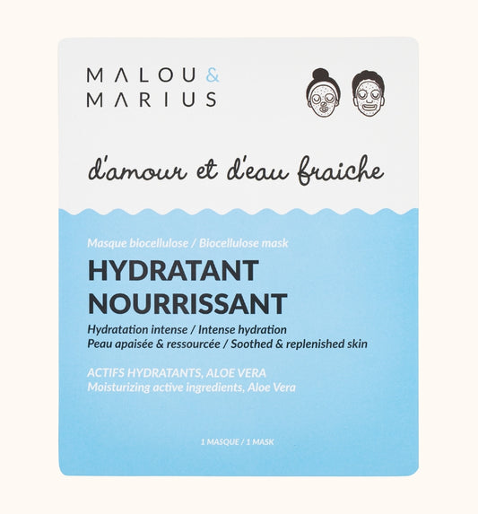 Masque BIO cellulose hydratant + nourrissant