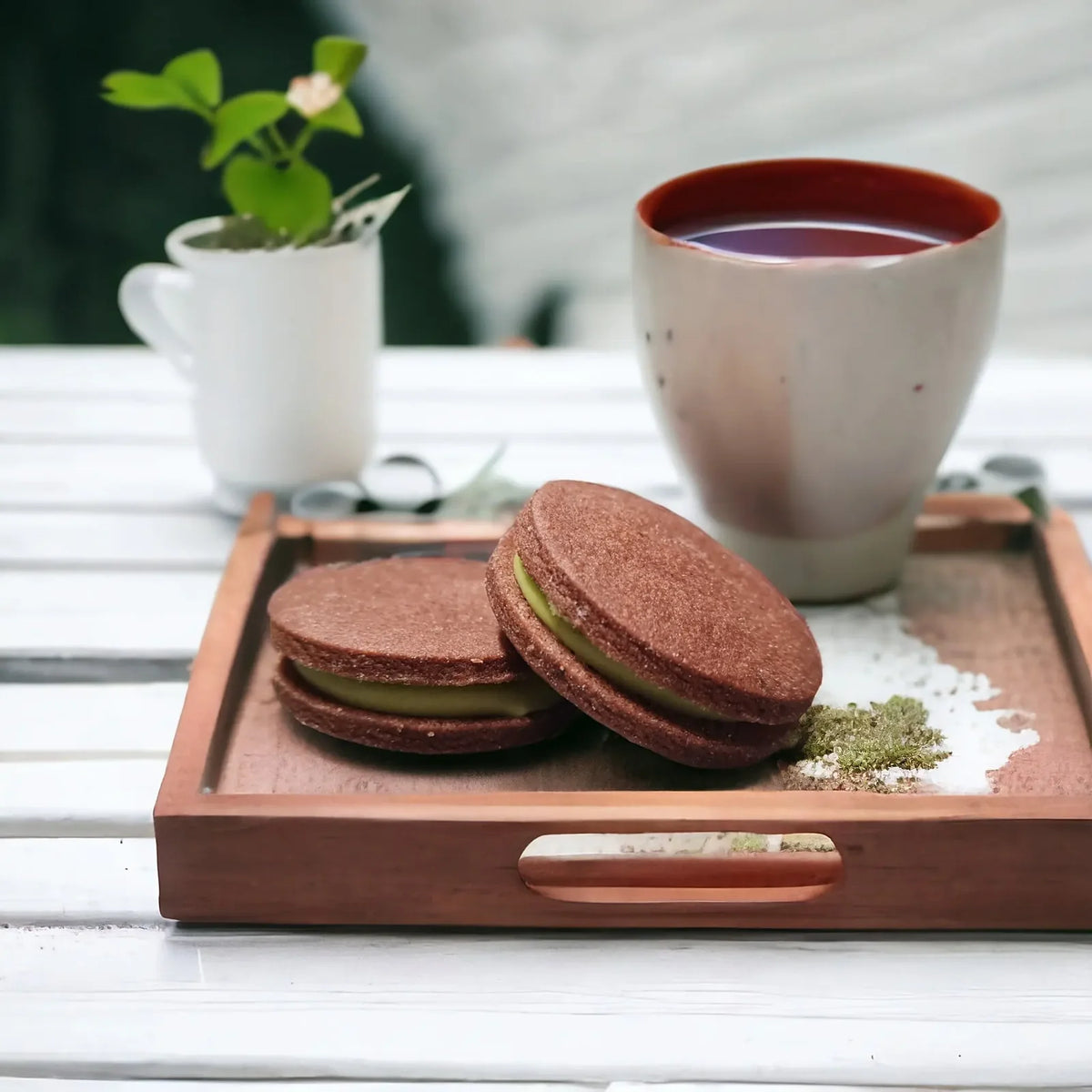 Biscuits choco-matcha
